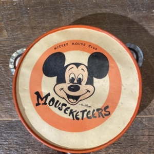 Vintage Mickey Mouseketeeres tambourine